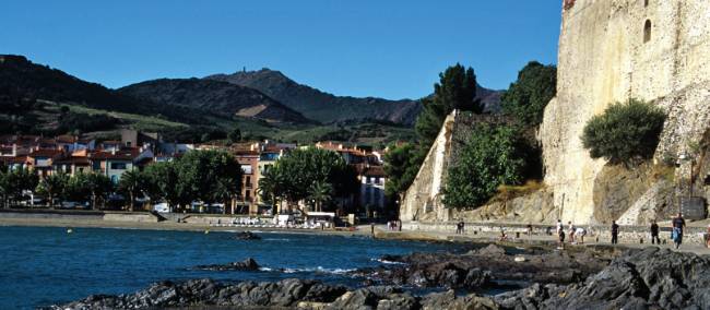 Collioure, the start of the Footsteps of Dali walk