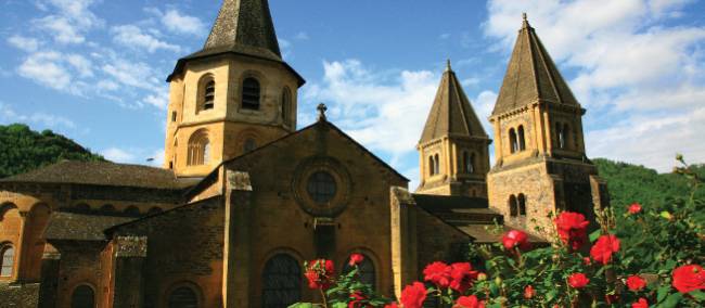 Church of St.Foy in Conques