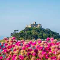 Saint Michael's Mountisland, Cornwall | mezzotint