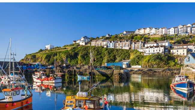Mevagissey inner harbour in Cornwall | Jim Monk