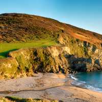 A panoramic view from the Southwest Coast Path | Helen Hotson