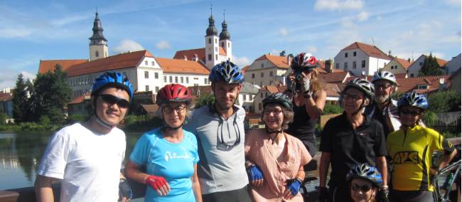 Group shot in Telc | Rob McFarland