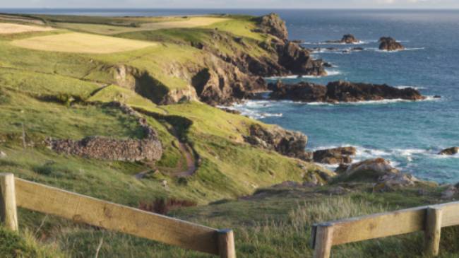 The stunning Cornish coast