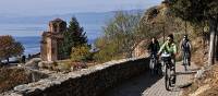 Cycling near Lake Ohrid