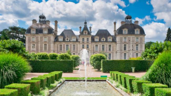 The magnificent Cheverny Chateau in the Loire Valley, France