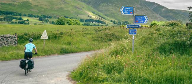 Discover England's countryside while cycling across England