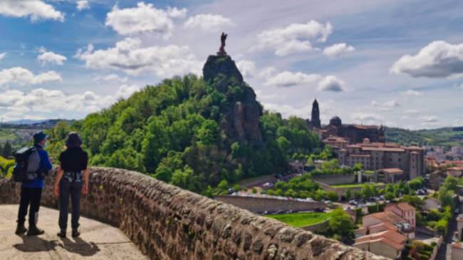 Starting the French Camino in Le Puy en Velay
