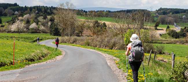 Walking the Le Puy Camino trail in France